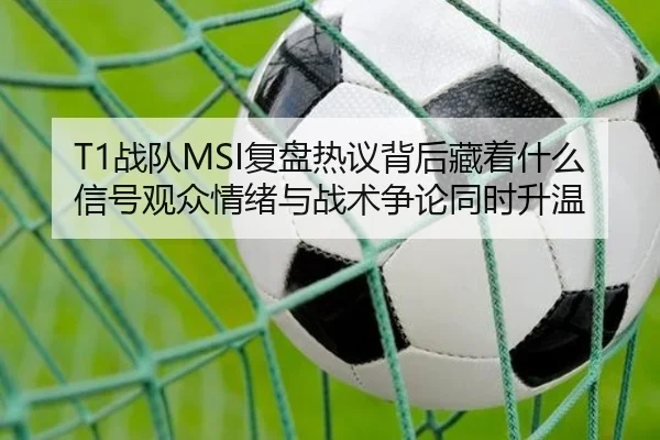 T1战队MSI复盘热议背后藏着什么信号观众情绪与战术争论同时升温